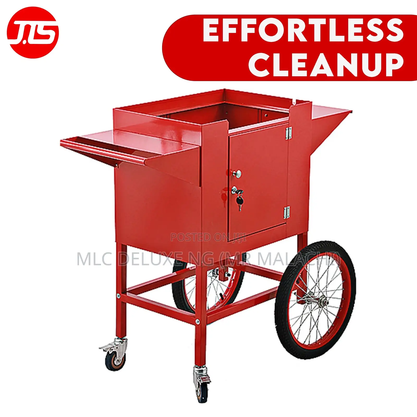 Electric Popcorn Machine With CART/Popcorn Maker With Wheels