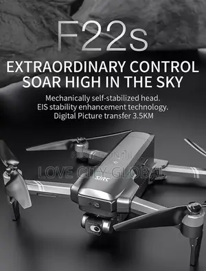SJRC F22s Pro+ GPS 5G 5KM ,Professional Drone 2 Batteries