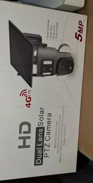 Solar CCTV Camera Dual Camera for Homes/ Hotels/ Company
