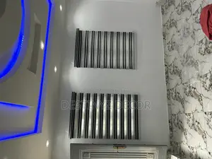 Sleek Black and White Designed Window Blinds