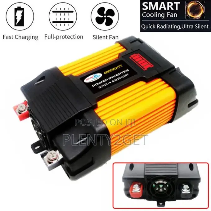 4000w Car Inverter Socket Adapter Socket Inverter