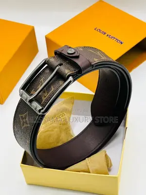 Genuine Leather Louis Vuitton Belt