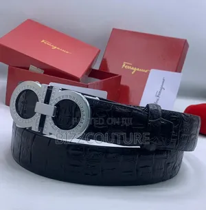 Original Salvatore Ferragamo Belts Available in Store