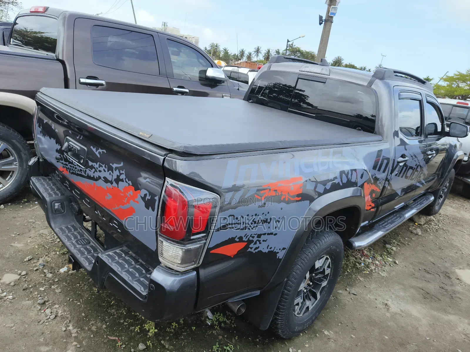 Toyota Tacoma Limited 2018 Gray