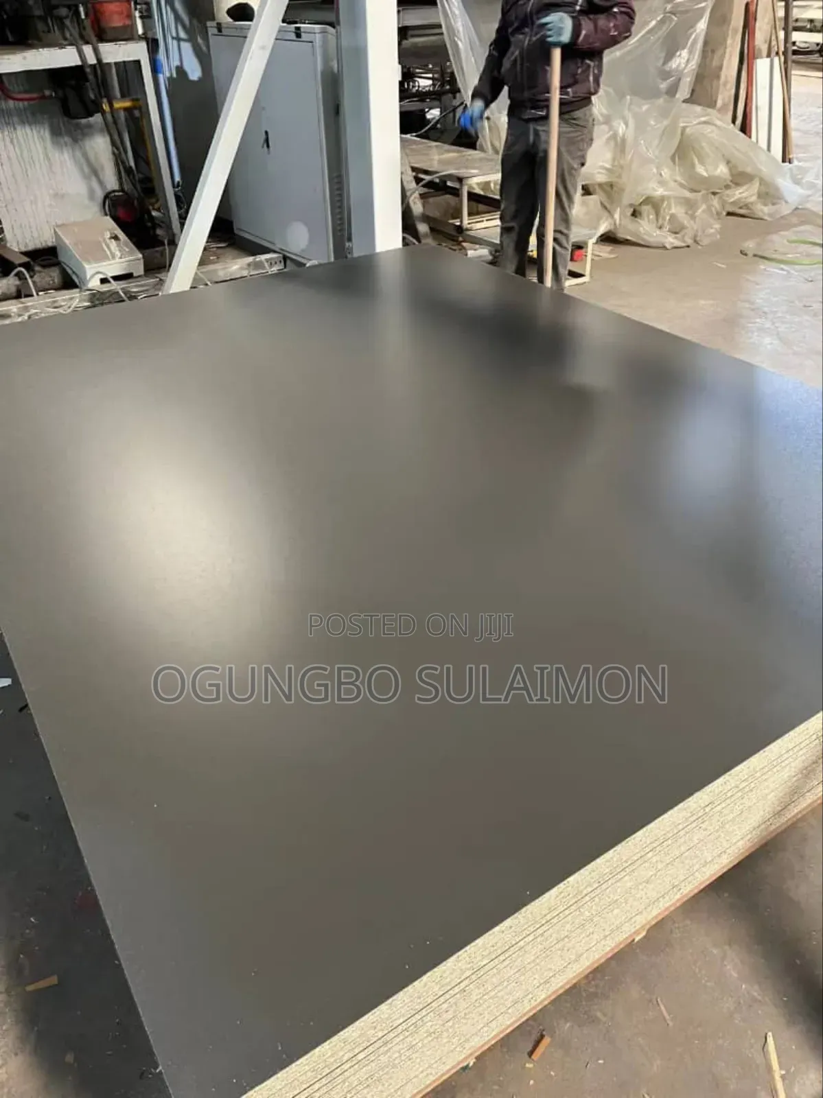 18mm MFC Matt Dark Grey 7*9ft