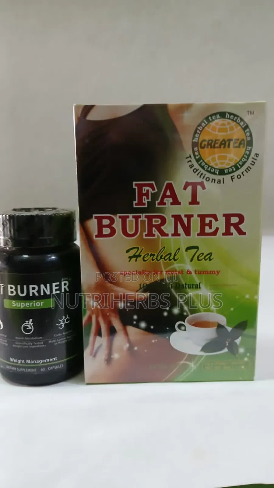 Fat Burner Herbal Tea + Fat Burner 21 Days Weight Loss