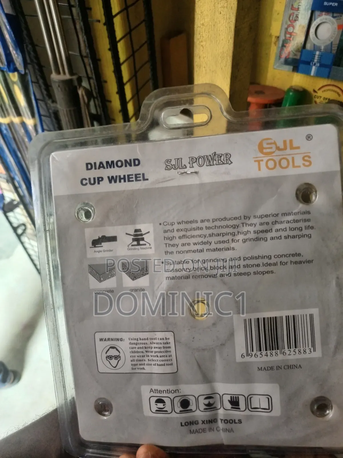 Diamond Cup Wheel 7 Inches