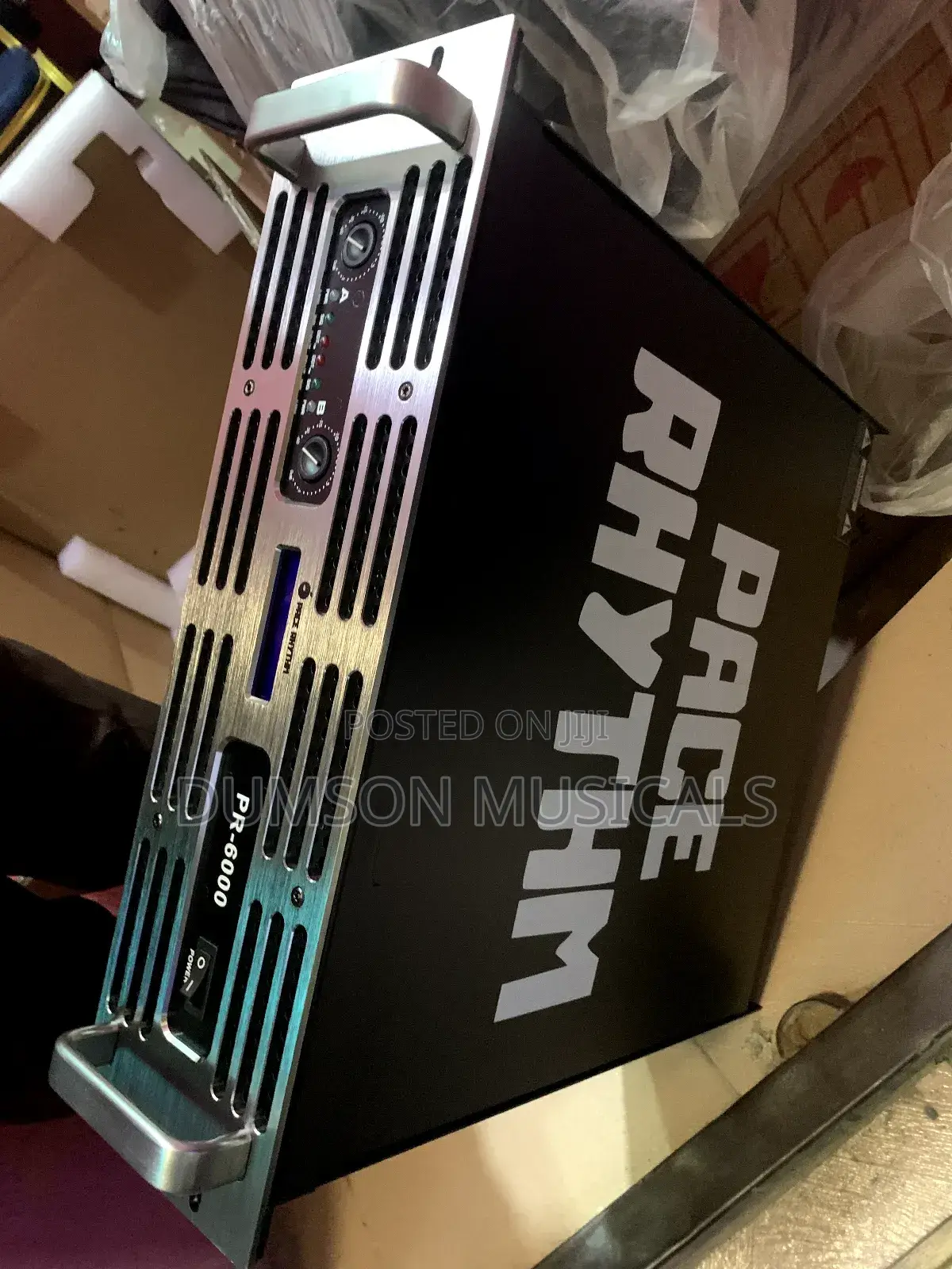 Powered Amplifier PR-6000 Watts Pace Rhythm