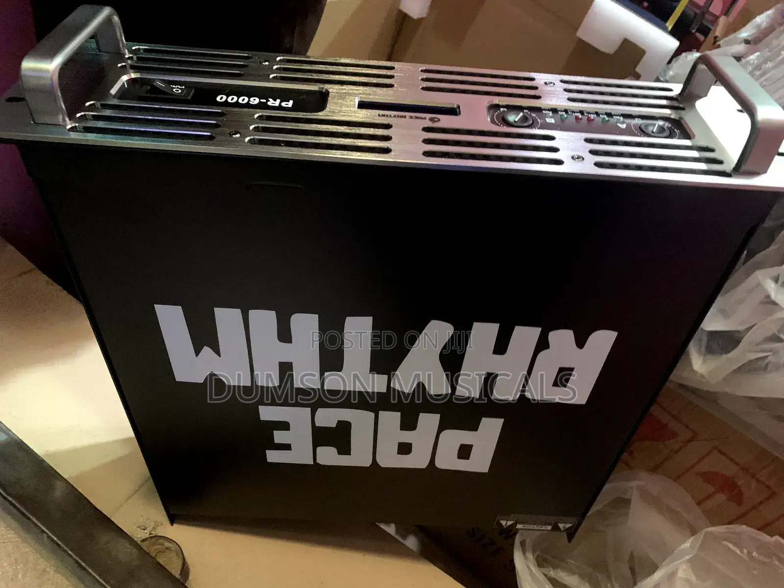 Powered Amplifier PR-6000 Watts Pace Rhythm