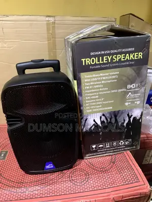 Public Address System 8 Inches With Bluetooth, USB SD Card