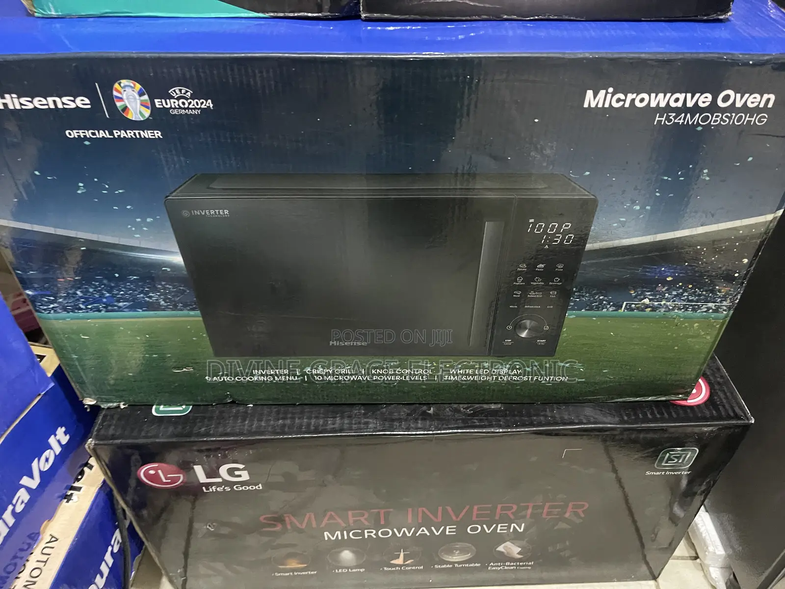 34 Litres Hisense Inverter Microwave