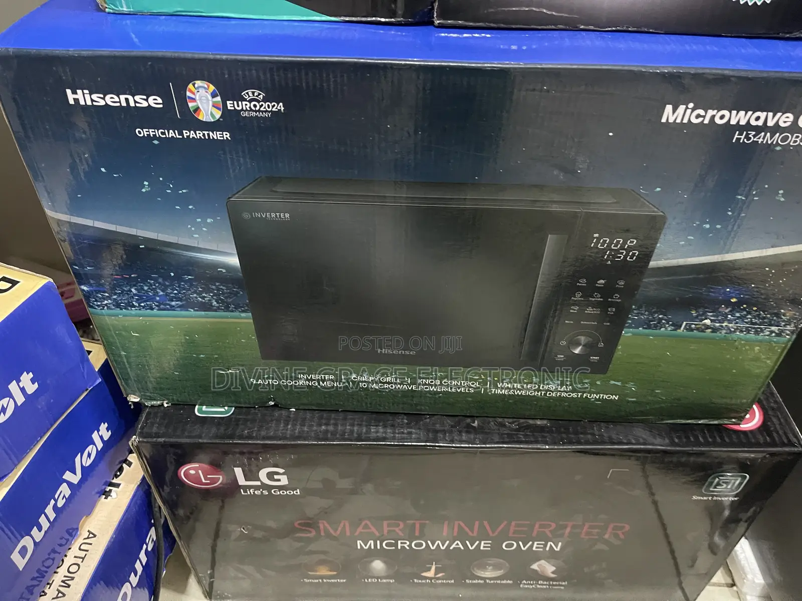 34 Litres Hisense Inverter Microwave