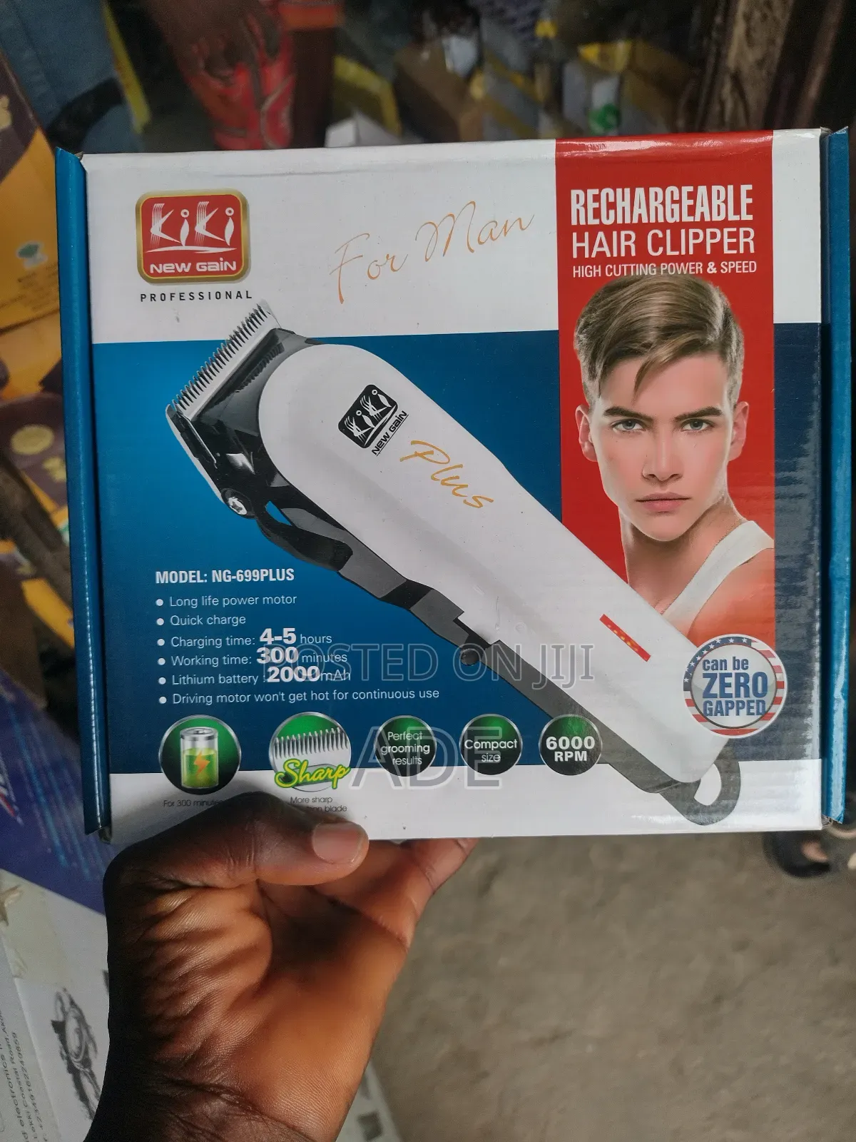 Kiki Rechargeable Cordless Clipper