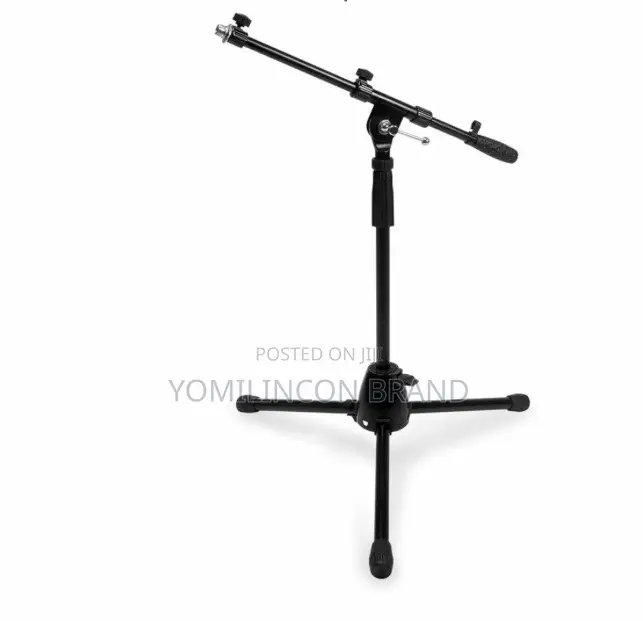 HOSATECH MSB-382BK Short Microphone Stand Tripod Base