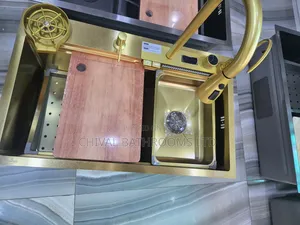 Gold Kitchen Sink
