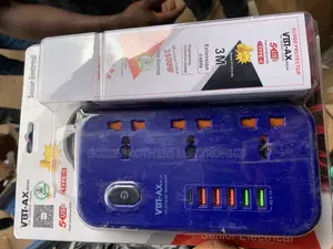 Extension Sockets With USB and Type C Adapters