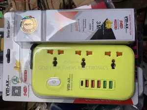 Extension Sockets With USB and Type C Adapters