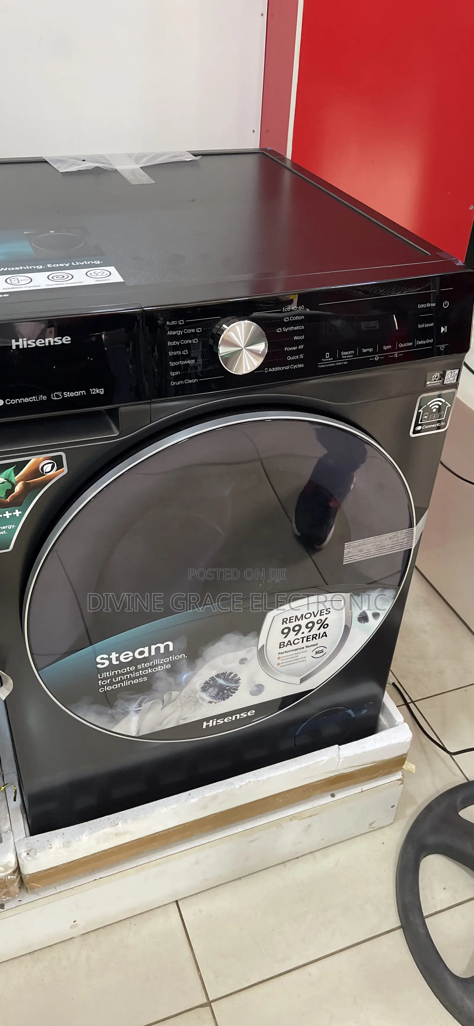 12kg Wash/Spin Washing Machine