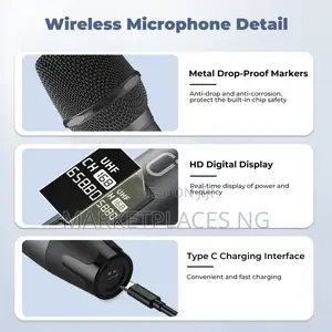 JYX Dual Wireless Microphones