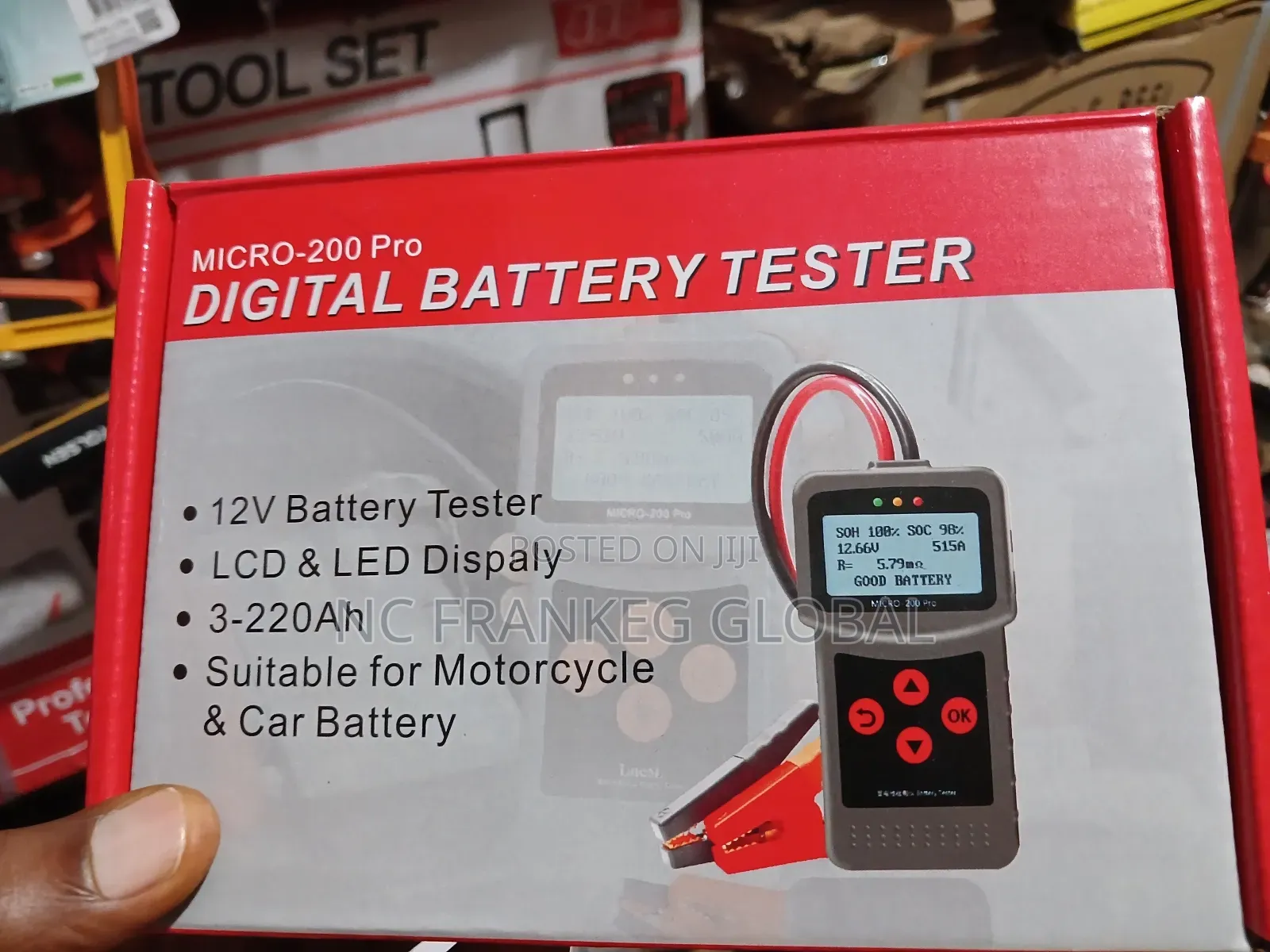 Digital Battery Tester 