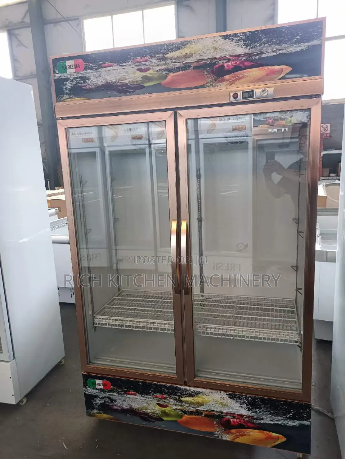 2 Doors Vertical Showcase Chiller