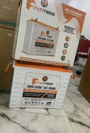 Smart Finix Energy Booster Tubular Battery for Solar Use