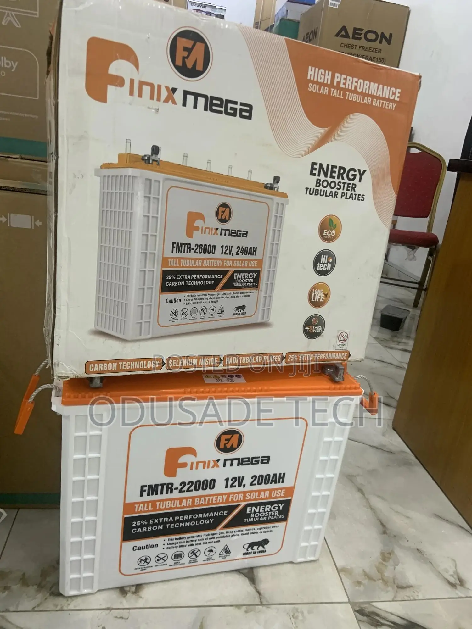 Super Performance Finix Solar Battery