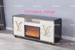 Foreign Fireplace TV Stand