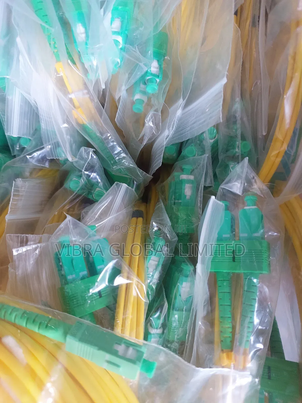 1m, 3m. APC Fiber Patch Cords.