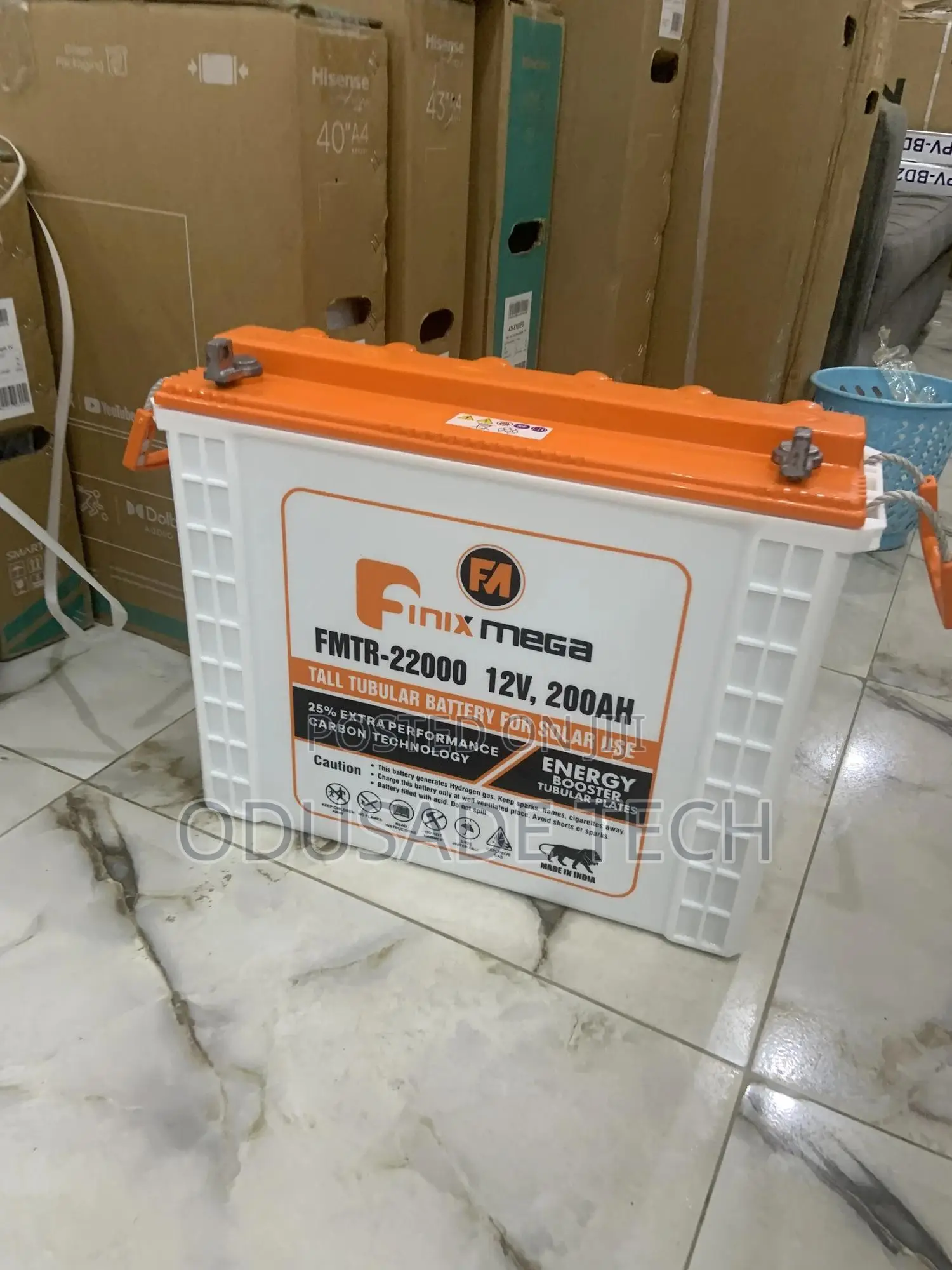 Carbon Technology Finix Solar Battery