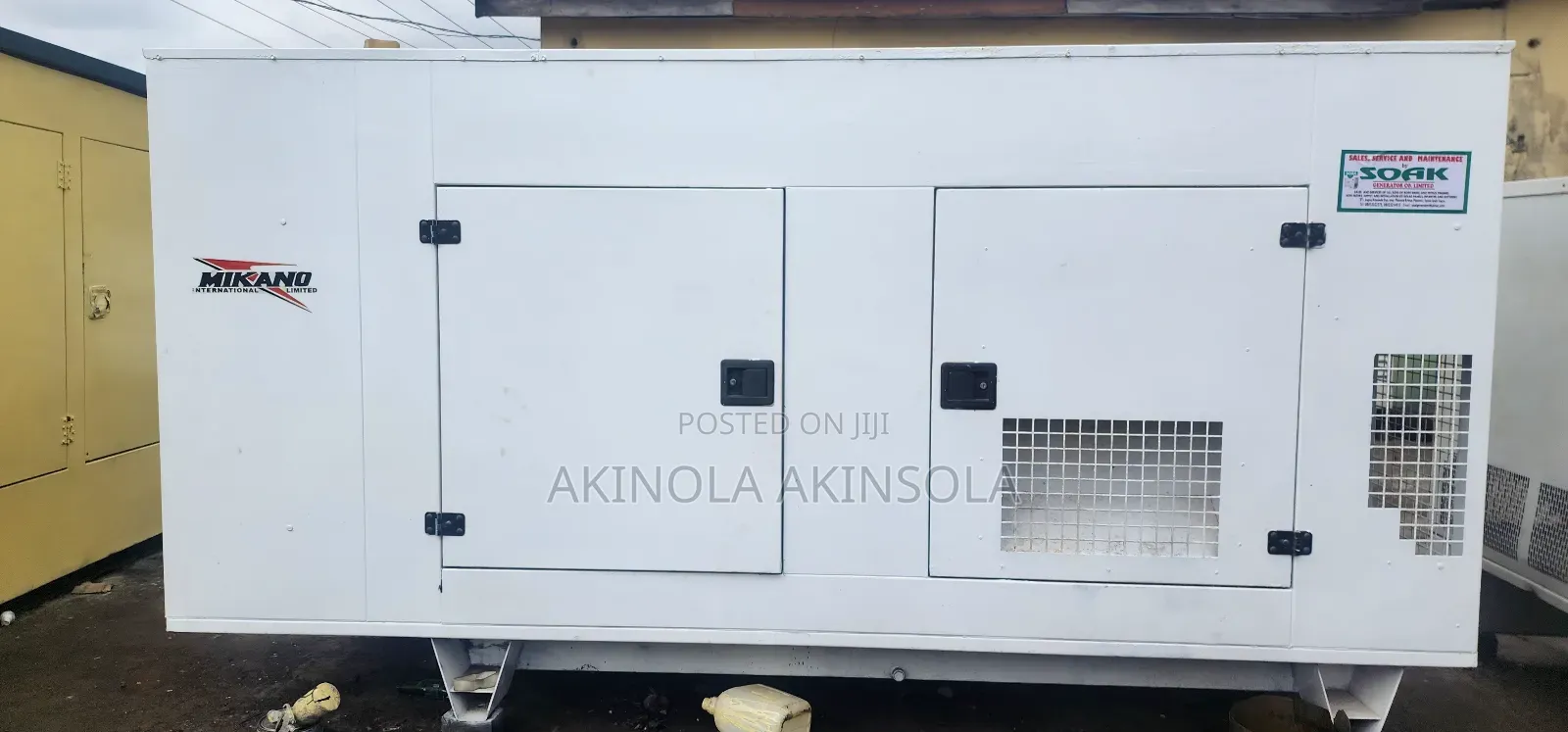 140kva Mikano Sound Proof Generator