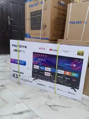 Reliable Polystar 43" Frameless Full HD Smart Tv PV-HK43FLSM
