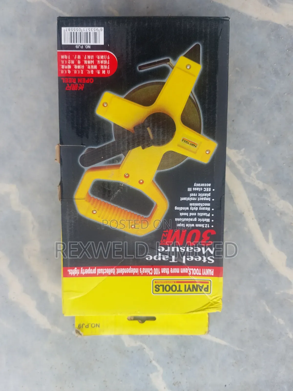 30 Meters Steel Measuring Tape
