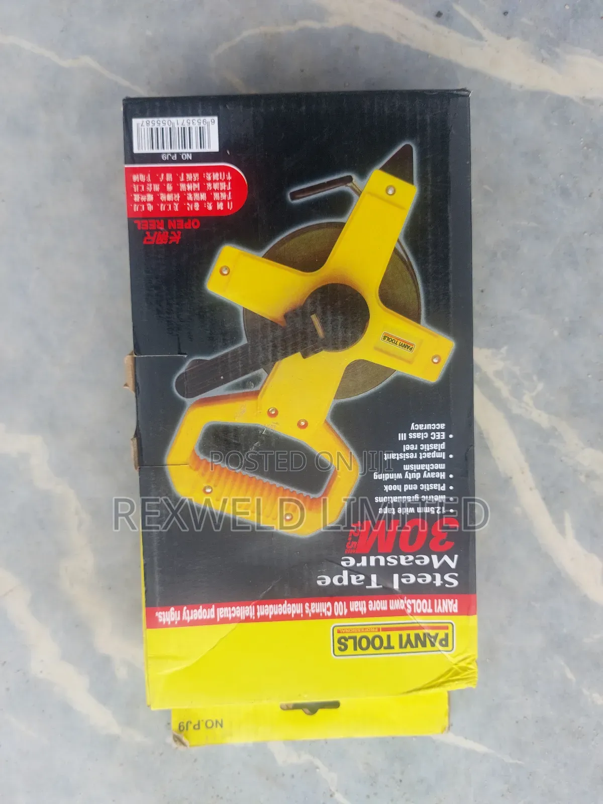 30 Meters Steel Measuring Tape