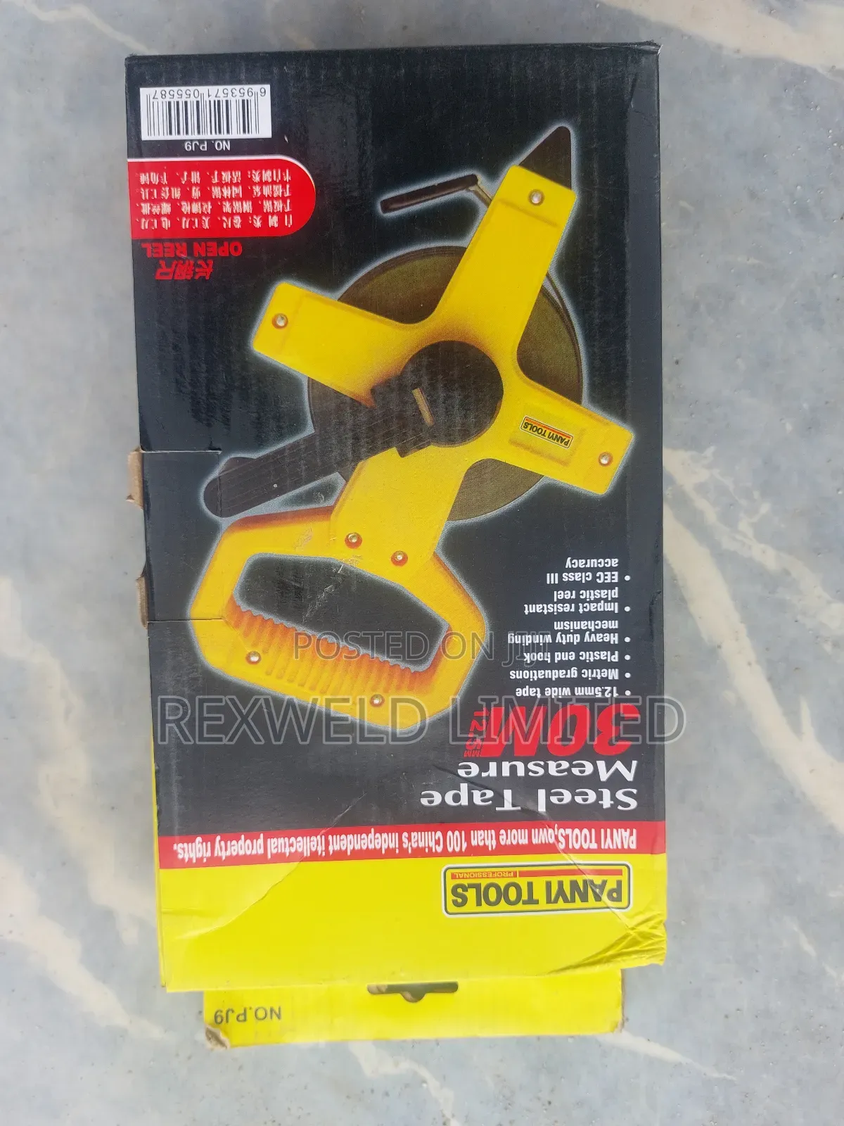 30 Meters Steel Measuring Tape