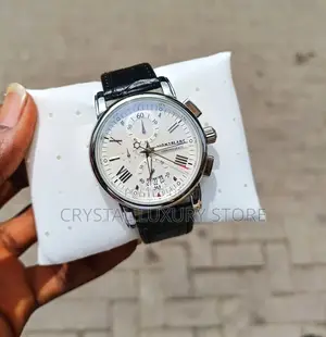 Mont Blanc Quality Luxury Genuine Leather Wristwatch
