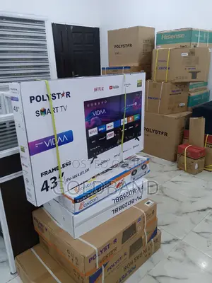 Vidaa Version 43" Polystar Frameless Smart Tv PV-HK43FLSM