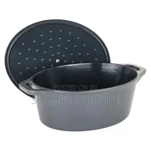 Viking 7 Qt Enamel Coated Cast Iron Dutch Oven/Roaster