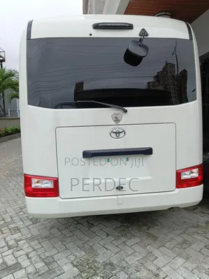 New Toyota Coaster 2023 White