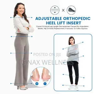 4-Layer Adjustable Orthopedic Heel Lift Inserts (1 Pair)