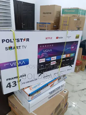 The Modern Polystar 43" Frameless Smart Tv PV-HK43FLSM