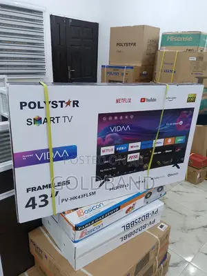 The Standard Polystar 43" Frameless Smart Tv PV-HK43FSLM