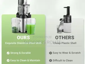 AMZCHEF Cold Press/Masticating Juicer