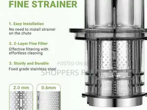 AMZCHEF Cold Press/Masticating Juicer