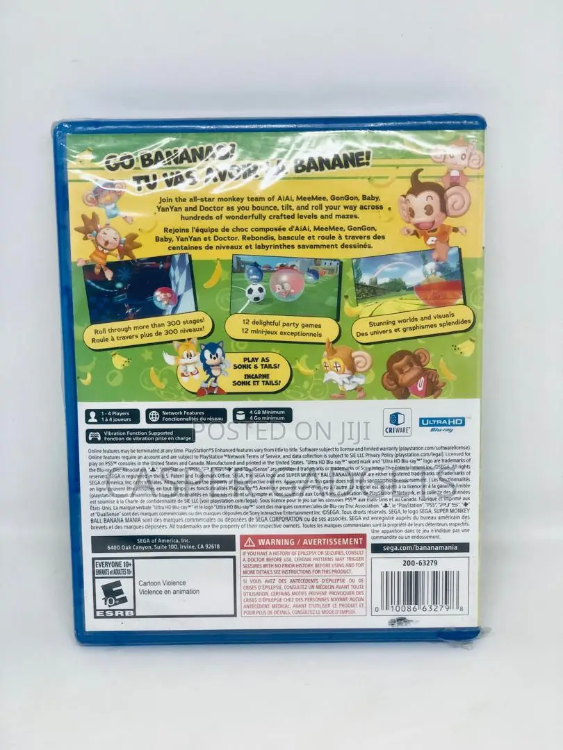 Super Monkey Ball Banana Mania Ps 5