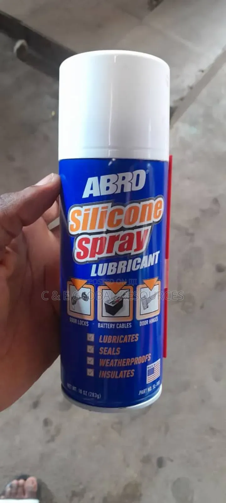 Abro Silicone Lubricant Spray