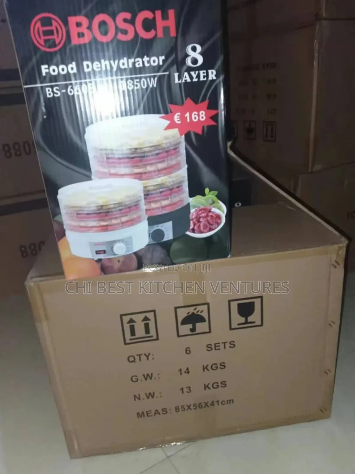 Bosch Food Dehydrator 1850w 8layers