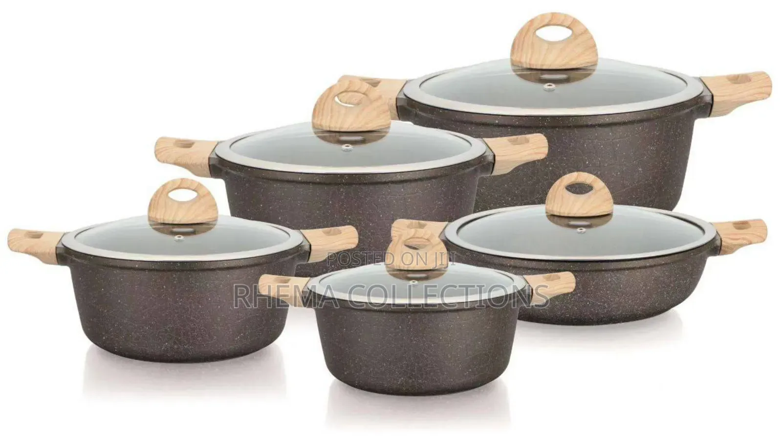 10pcs MBH GALAXY Granite Cookware/Pot Set