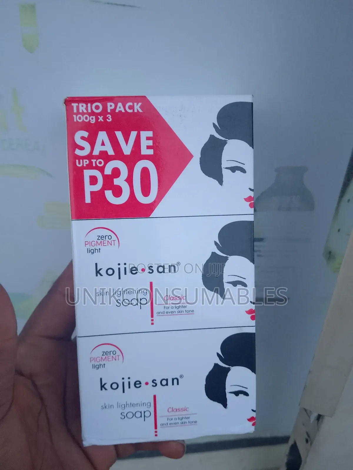 Kojie San Skin Lightening Soap - Original Soap Dark Spots