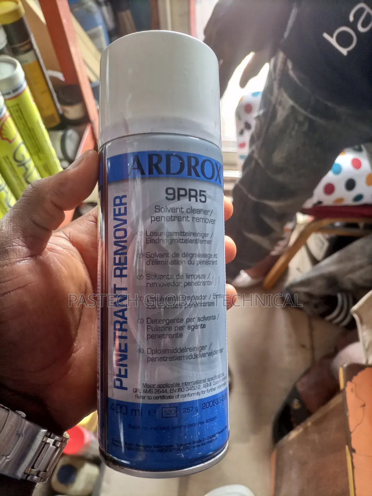Ardrox Dye Penetrant Testing Kit (Ndt)
